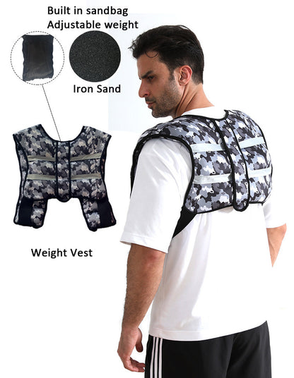 WILKYs0Weight-bearing Sandbag Full Body Training Suit Fitness
 Product information:
 


 Material: Emery Polyester Fiber
 
 Applicable scenes: running sports, fitness equipment, fitness and body, sports trends, cycling sports,