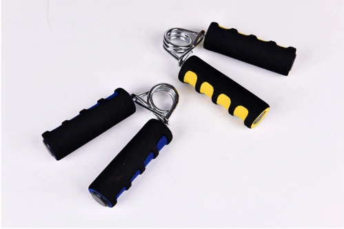 WILKYsFitness equipmentFitness Hand GripperMaterial: PP + chrome plated carbon spring steel + sponge sleeve
Specifications： blue, green, yellow, red.
Product Name: sponge grip
Product specification: 9 * 12.5c