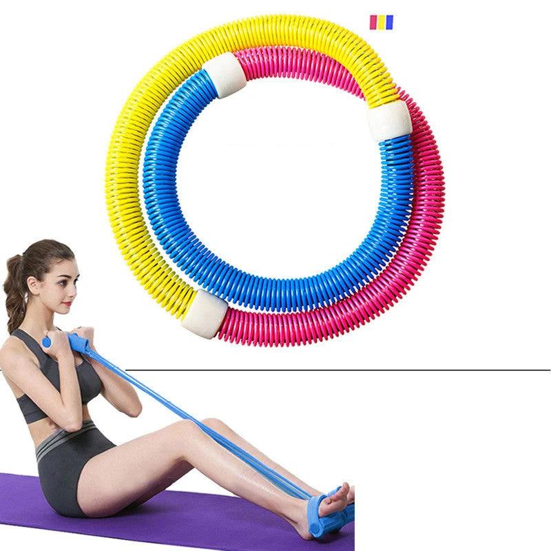 WILKYs0Soft Hoop Sport Hoop Fitness Circle Fitness Equipment Lose Weight Home
 Overview
 
 Hoop is a sport suitable for all ages. Skilled people can obtain better movement and development of waist, hip, and leg muscles, and effectively improv