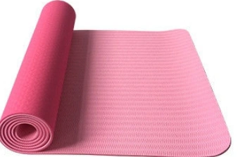 WILKYs06mm Beginner Yoga MatMaterial: TPE
Feature:  Waterproof and non-slip

 Thickness: 6 (mm)
 
 
 Product category: Yoga mat Specification: 183 * 61 * 0.6cm （cm）
 
 Applicable scene: fitness