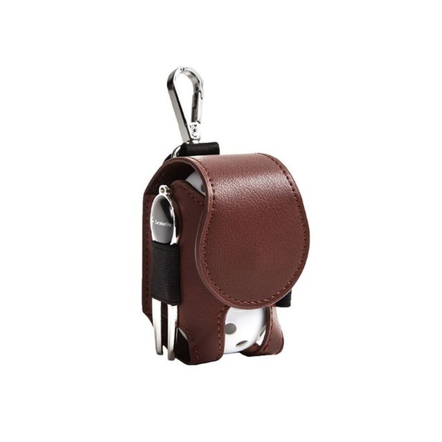 WILKYsPouchMini Leather Golf Ball PouchLooking for an easy way to tote your golf balls and tees around the course? Look no further than this mini pocket leather golf ball storage pouch! This handy little 