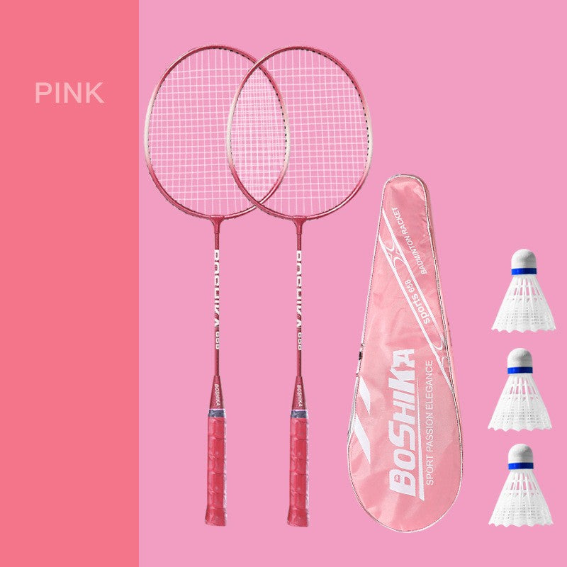 WILKYs0Badminton Racket For Beginners Children Set Iron Alloy A
 Product information:
 


 Product Category: Badminton racket
 
 Frame material: iron alloy
 
 Net material "nylon
 
 Specification: 50 pieces
 
 Application object