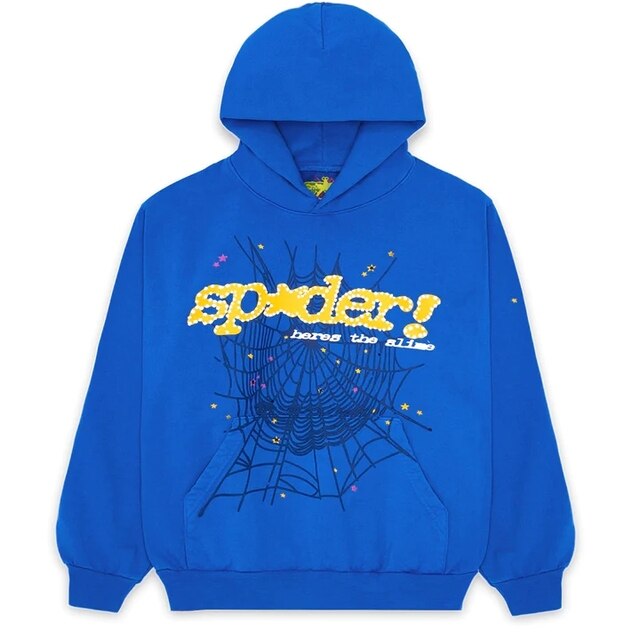 WILKYsHoodieSpider Letter Prints HoodiesThe "Spider Letter Prints Hoodie" you described is a trendy and fashionable piece of clothing that draws inspiration from various style elements. The hoodie features