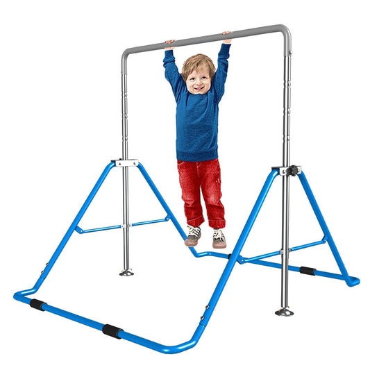 WILKYs0Parallel Bar Pull-up Trainer Child
 
 Product information :
 
 
 Material: steel
 
 Specifications: blue, pink
 
 Applicable scenes: fitness equipment, body building, sports trends.
 
 
 
 Size Infor