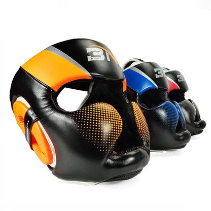 WILKYs0Fighting Sanda Taekwondo head helmet
 Main body material: PU
 
 Applicable to: adults
 
 Sports: boxing
 
 Applicable scene: martial arts self-defense


 
 
 
 
 
 
