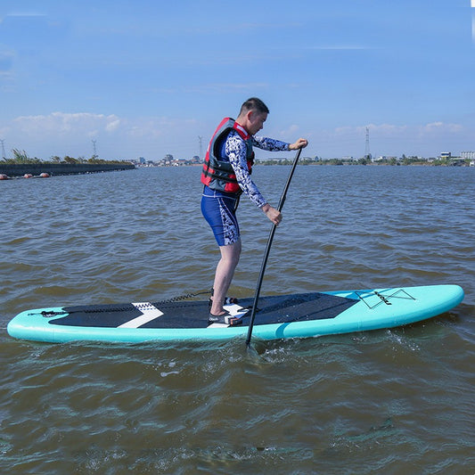 WILKYs0Paddleboard Standing Paddleboard Beginner Surfboard Water Ski Inflatab
 Product information:
 


 Product Category: Surfboard
 
 Material: PVC
 
 Applicable crowd: universal
 
 Air pump: Yes
 
 Hull material: ordinary PVC
 
 PVC thickn