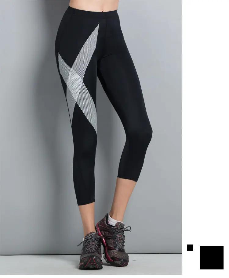 WILKYs0Women's Yoga Fitness Pants
 Applicable age: adult
 
 Style: stretch, sports and leisure, tight
 
 Fabric name: Lycra
 
 Fabric composition: nylon/nylon
 
 Fabric composition content: 80 (%)
 