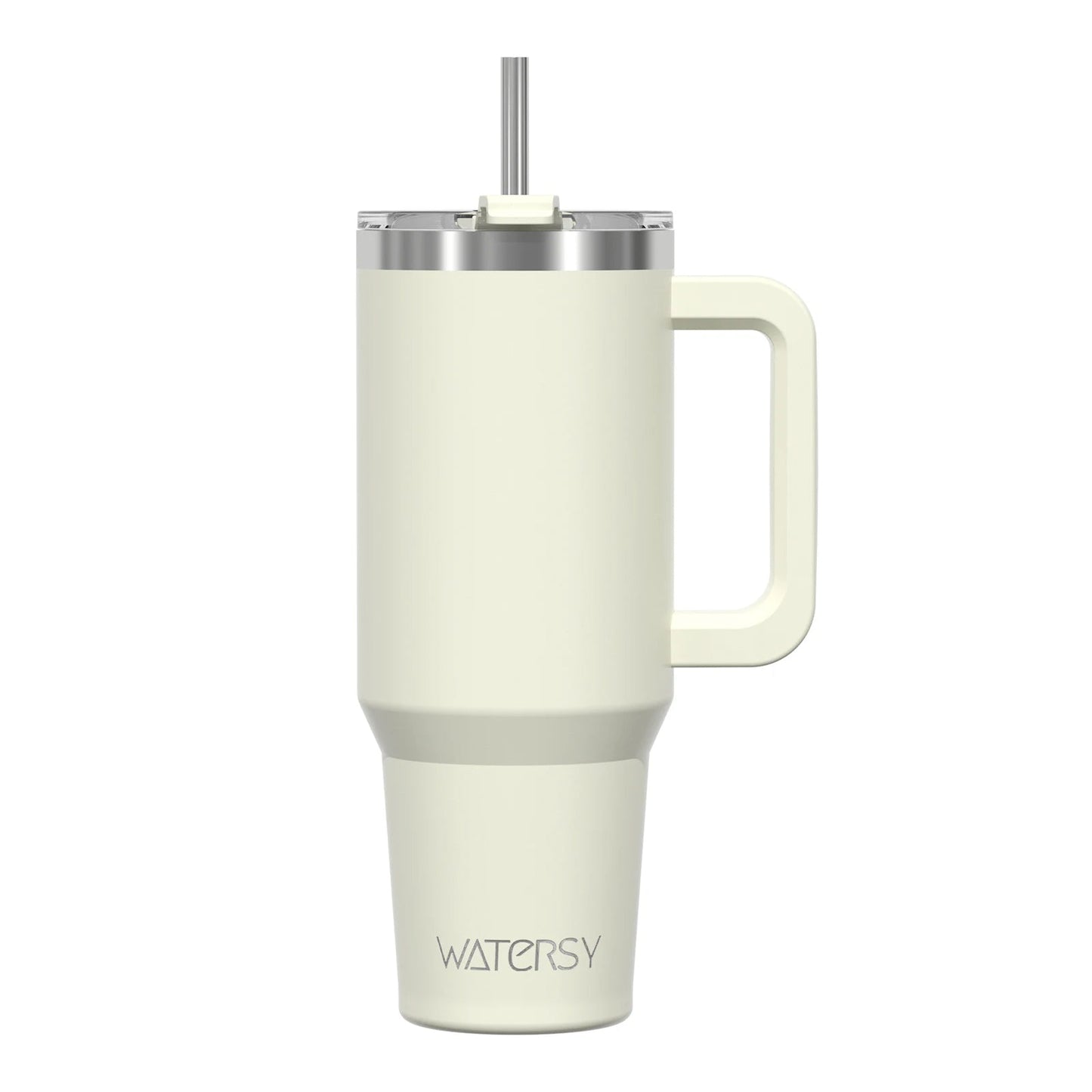 591ml Stainless Steel Insulated Cup 20oz Tumbler with Handle and Straw Keep Cold and Hot Thermal Mug Portable Car Travel Mug - WILKYs