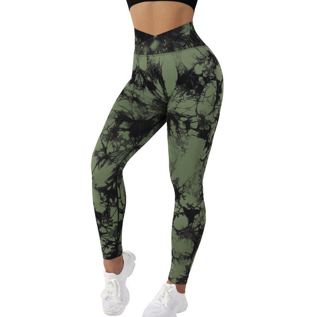 WILKYsYoga & Pilates LeggingsSeamless Tie Dye Leggings Women Yoga Pants Push Up Sport Fitness Runni





If you're looking for a pair of leggings that are comfortable, stylish, and versatile, look no further than the Seamless Tie Dye Leggings Women from wilkysfitn