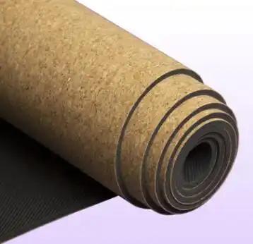 5MM Non - slip Cork Rubber Natural Yoga Mat For Fitness Women Pilates Gymnastics Mat Yoga Brand Exercise Sports Pads Mat - WILKYs