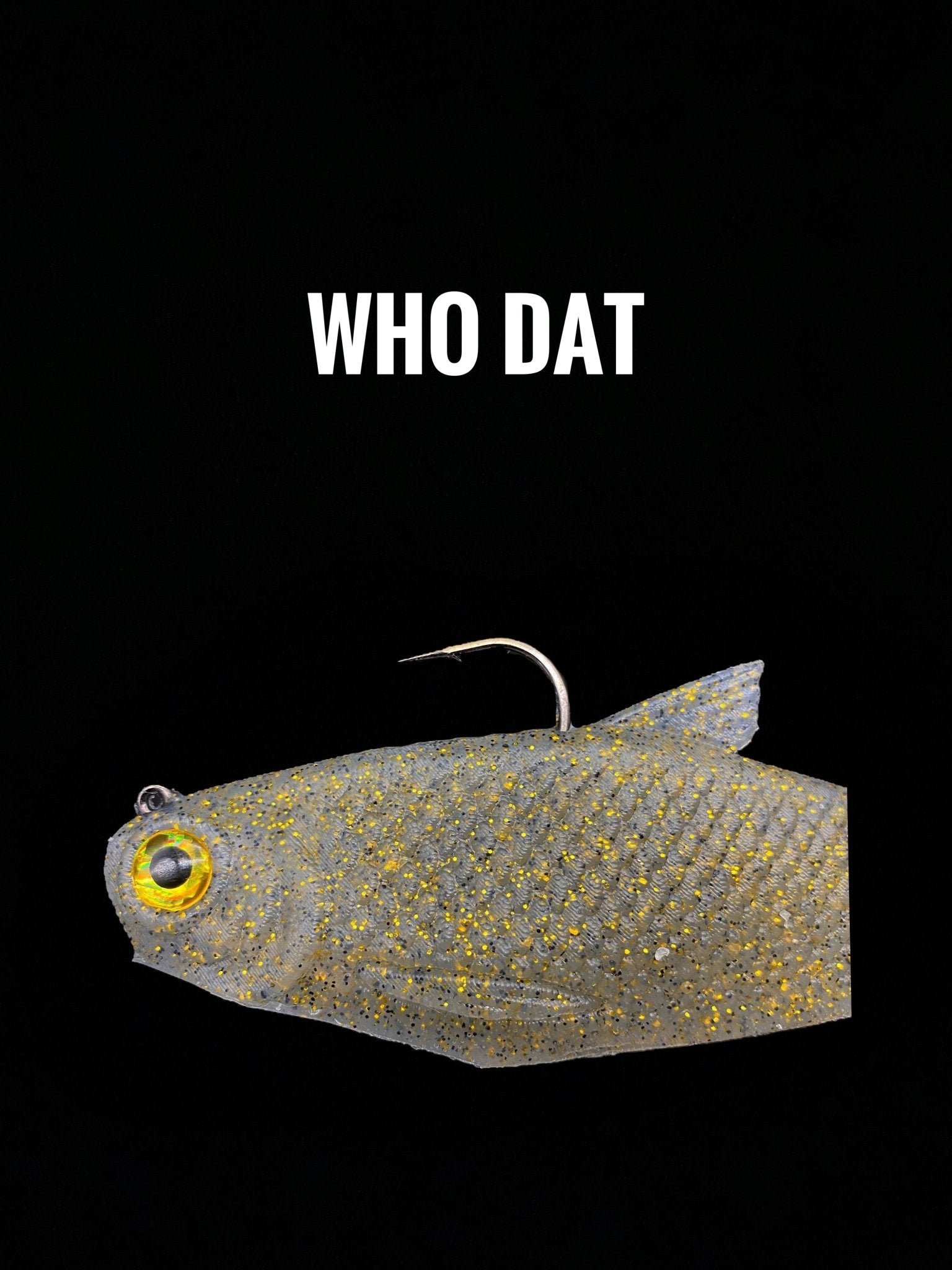 6" Bacca Burrito Medium Sink Swimbait – Premium Fishing Lure - WILKYs
