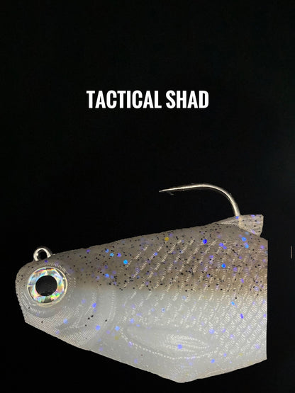6" Bacca Burrito Medium Sink Swimbait – Premium Fishing Lure - WILKYs