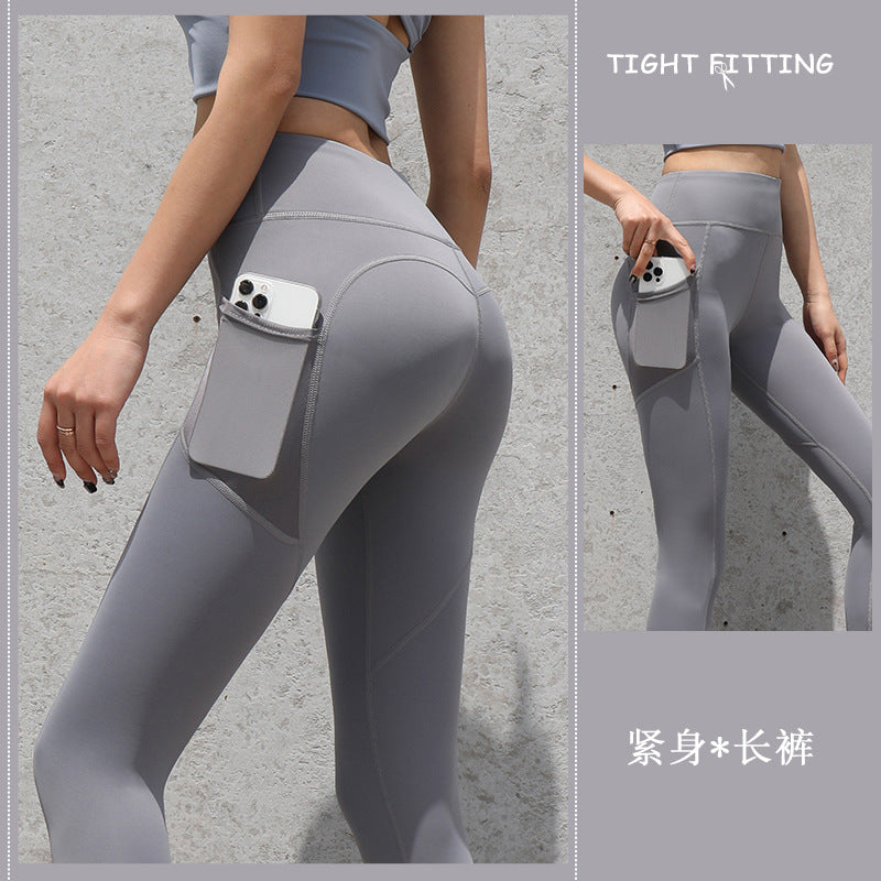 WILKYs4Gym Sport Seamless Leggings With Pockets Push Up High Waist Pants Wome
 Product Information:
 
 Suitable for sports: running, fitness equipment, fitness and body building
 
 Applicable gender: Female
 
 Suitable season: summer, winter,