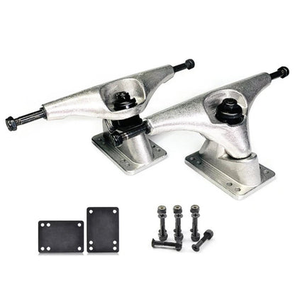 6.25in Silver Surf Skate Truck for Longboard Steering Bracket - WILKYs