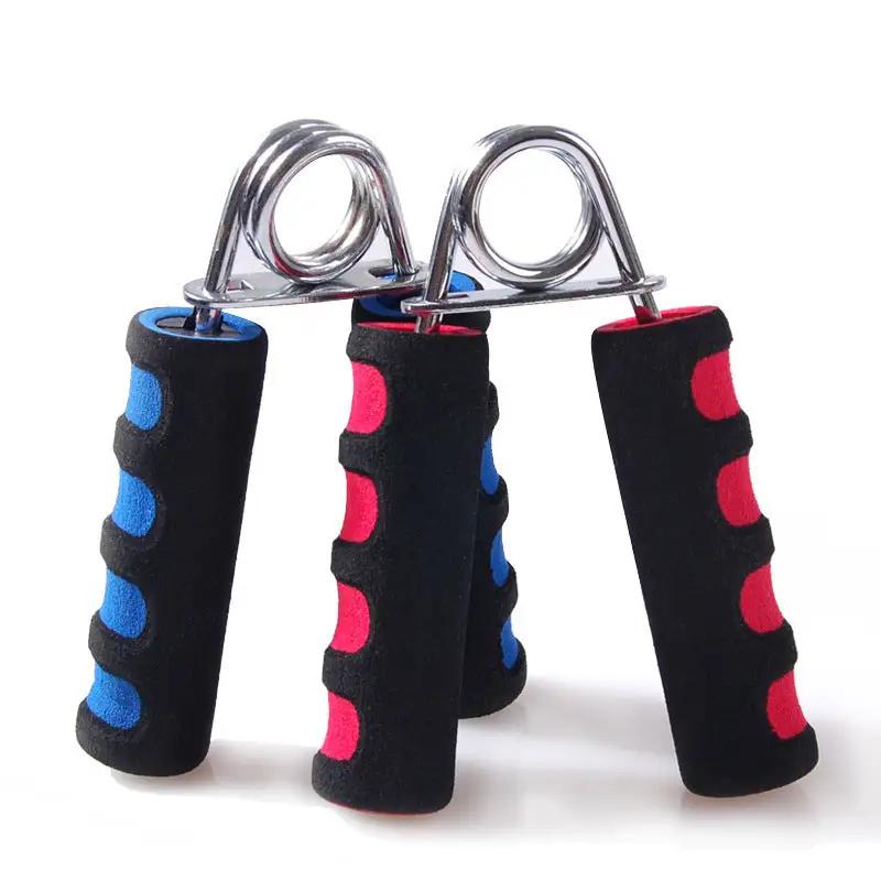 WILKYsFitness equipmentFitness Hand GripperMaterial: PP + chrome plated carbon spring steel + sponge sleeve
Specifications： blue, green, yellow, red.
Product Name: sponge grip
Product specification: 9 * 12.5c