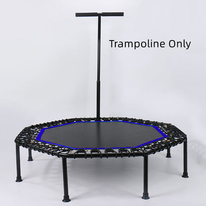 WILKYsTrampoline48-inch Indoor Sports Children's Folding Trampoline
 Product information:
 
 Applicable scenarios: fitness equipment, fitness body shaping
 
 Specifications: 48-inch trampoline handrail, 48-inch trampoline
 
 Materia