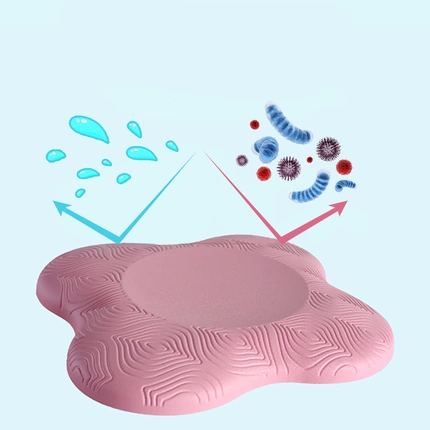 WILKYs0Yoga Flat Support Pad
 100% brand new and high quality
 
 Features:
 
 High quality round yoga mat.
 
 PU rubber material, non-toxic and tasteless, soft and durable.
 
 The design is cle