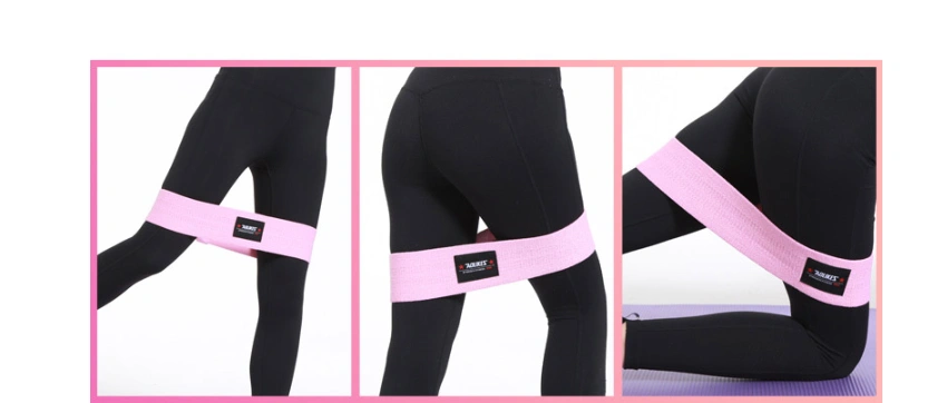 WILKYs0Yoga Rally Band Elastic Band Female Lifting Hip Circle Fitness
 Body shaping and beautifying hip curve.
 
 What you need is just a stretch hip.
 
 Built-in non-slip rubber strip with widened body,
 
 The classic four colors mat