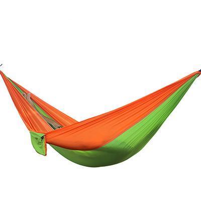 WILKYsHammockBackpacking Hammock - Portable Nylon Parachute Outdoor Double Hammock
Overview - Made of 210T parachute nylon fabric, portable and durable - Weight capacity is within 150kg, suitable for one person - Easy to be cleaned and dry quickly