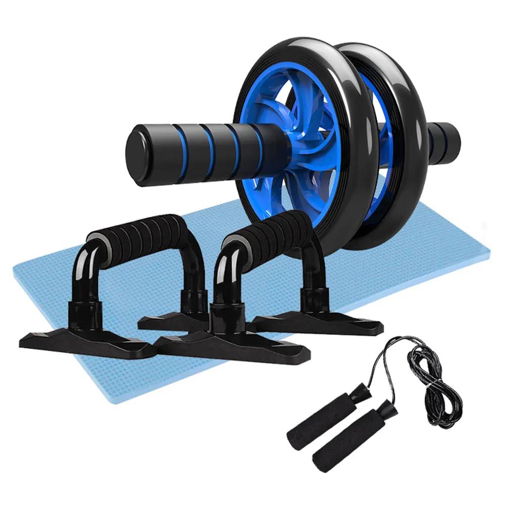 WILKYs0Gym Fitness EquipmentMuscle Trainer Wheel Roller Kit Abdominal Roller 

 Material: Steel + PU  
 


 
 Scope of application: office, home
 



 
 
 Applicable scene: fitness beauty
 
 

