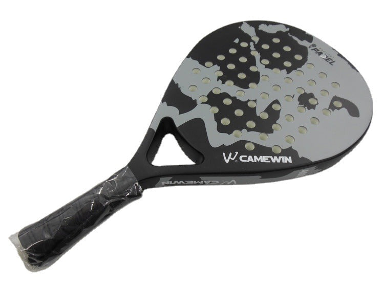 WILKYs0Good Quality And Price Excellent Paddle Racket
 Produ
 ct Information:


 Product Category: Beach Racket
 
 Frame material: carbon fiber
 
 Network cable material: drilling
 
 Rod hardness: moderate
 
 Color: gr