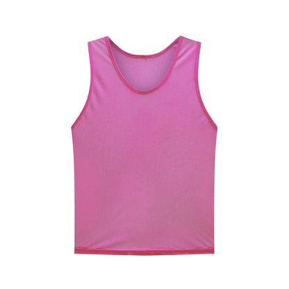 6PCS Children Adults Soccer Pinnies Quick Drying Football Jerseys Vest Scrimmage Practice Sports Vest Breathable Team Training - WILKYs