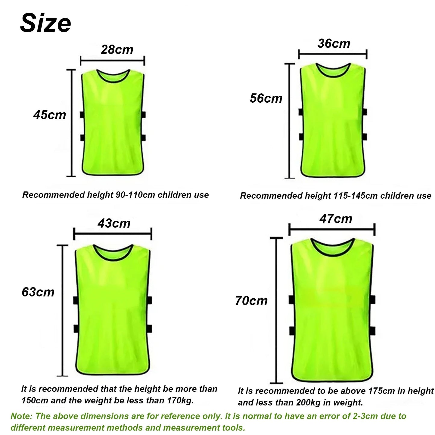 6PCS Soccer Pinnies Quick Drying Football Team Jerseys Sports Soccer Team Training Practice Youth Adult Basketball Sports Vest - WILKYs