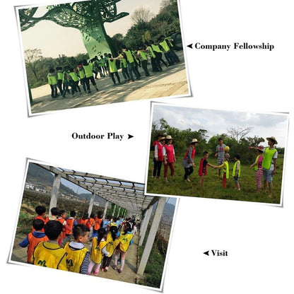 6PCS Soccer Pinnies Quick Drying Football Team Jerseys Sports Soccer Team Training Practice Youth Adult Basketball Sports Vest - WILKYs