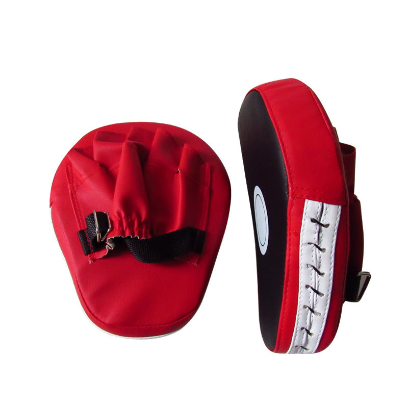 WILKYs0Taekwondo hand target
 Shape: arc
 
 Material: anti-burst PU
 
 Applicable scene: sports accessories, martial arts self-defense
 
 Internal filling: EPE foam high density pearl cotton


