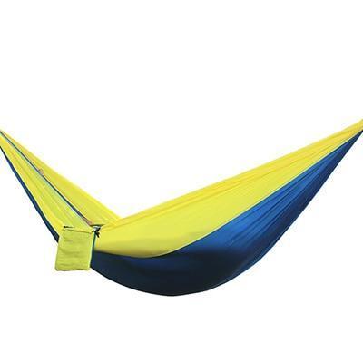 WILKYsHammockBackpacking Hammock - Portable Nylon Parachute Outdoor Double Hammock
Overview - Made of 210T parachute nylon fabric, portable and durable - Weight capacity is within 150kg, suitable for one person - Easy to be cleaned and dry quickly