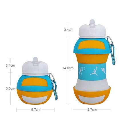 WILKYsWater BottleFold Water BottleThis foldable water bottle appears to be a versatile and convenient option for individuals engaged in sports or outdoor activities. The foldable design and features 