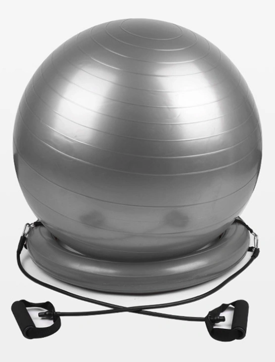 WILKYs0Explosion-proof yoga ball fixed baseMaterial PVC

 
 Specifications: Handle + fixed base ball ring


 Packing list:
 
 1 * fixed base
 
 2 * lifting handles


 


 Description:
 
 1. Long-term exercise