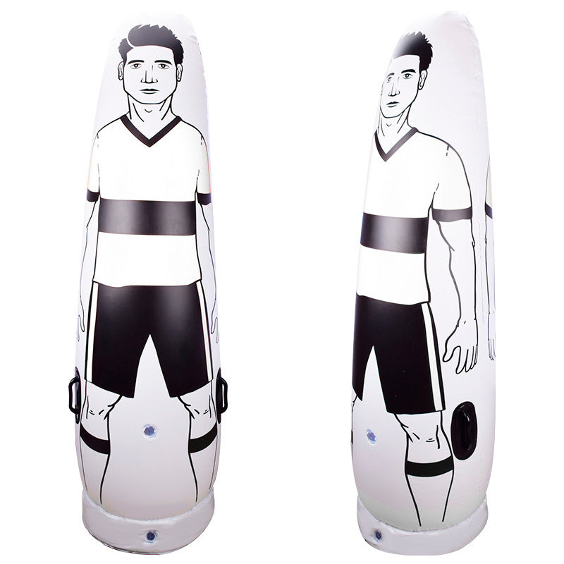 WILKYs0Portable Football Inflatable Human Wall Training Equipment
 Product information:


 
 Material: pvc
 
 Specifications: 175 195 205
 
 Applicable scene: foot basket sports
 
 Color: white 160cm, yellow 160cm, red 160cm, whit