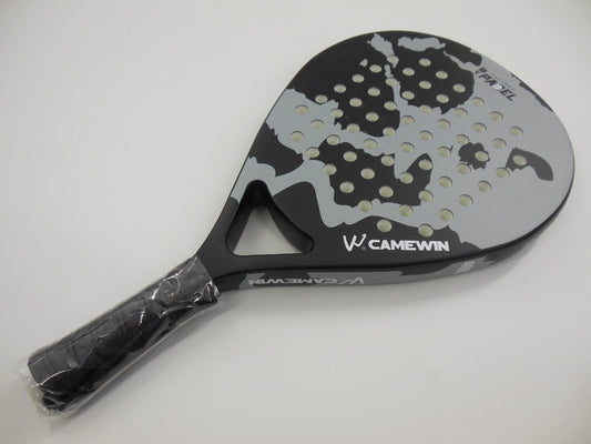 WILKYs0Good Quality And Price Excellent Paddle Racket
 Produ
 ct Information:


 Product Category: Beach Racket
 
 Frame material: carbon fiber
 
 Network cable material: drilling
 
 Rod hardness: moderate
 
 Color: gr