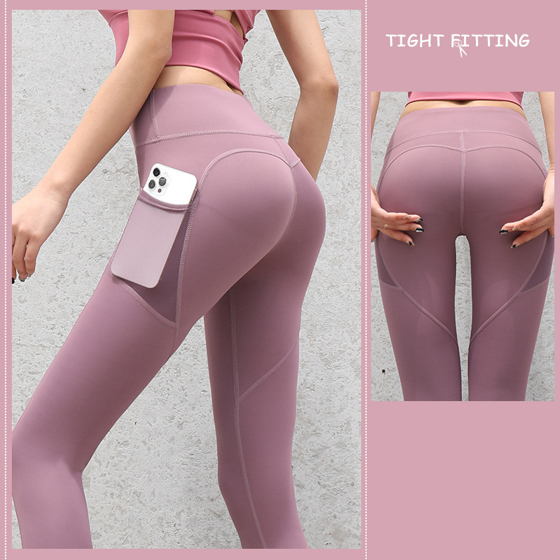 WILKYs4Gym Sport Seamless Leggings With Pockets Push Up High Waist Pants Wome
 Product Information:
 
 Suitable for sports: running, fitness equipment, fitness and body building
 
 Applicable gender: Female
 
 Suitable season: summer, winter,