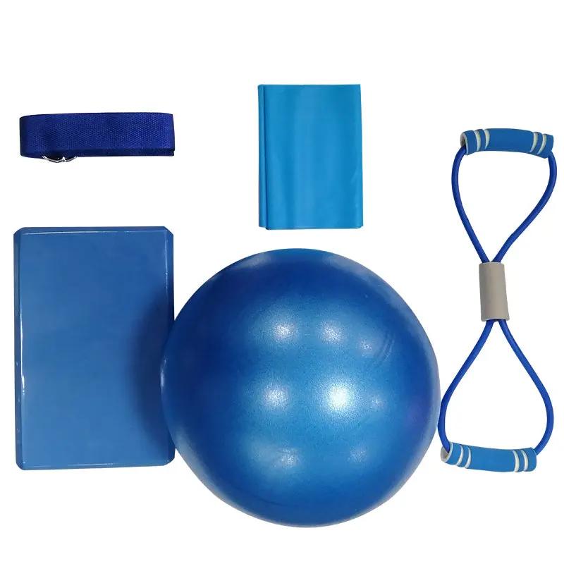 WILKYsFitness equipmentYoga 5 pieces of training equipmentElevate your yoga practice with our 5-piece training equipment set! Includes everything you need for a deeper stretch, enhanced balance, and increased strength. Perf