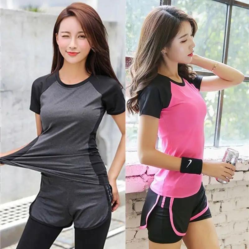 WILKYs0Yoga fitness three-piece set
 Material: Cotton
 
 Colour: Black
 
 Style: three-piece suit
 
 
