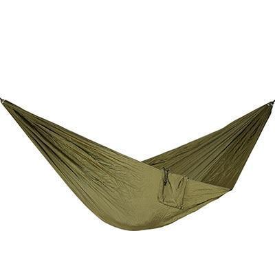 WILKYsHammockBackpacking Hammock - Portable Nylon Parachute Outdoor Double Hammock
Overview - Made of 210T parachute nylon fabric, portable and durable - Weight capacity is within 150kg, suitable for one person - Easy to be cleaned and dry quickly