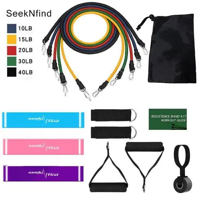 WILKYs0Resistance Band Set Yoga Fitness
 Function: Global fitness
 
 Scope of application: Rubber chain box tractor
 
 Project: Fitness glue
 
 Material: TPR
 
 Type: fitness elastic band
 
 Scope of appl