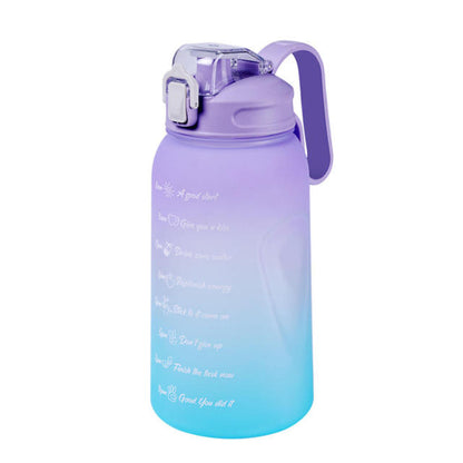 WILKYsWater bottleFitness Drinking BottleThe Fitness Bottle is the perfect way to stay hydrated and motivated throughout the day. Featuring a motivational design, time and volume markers, and a convenient c