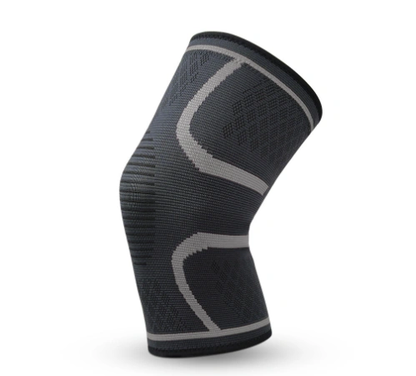 Fitness Compression Knee Pad for support during workouts, made of high-quality elastic nylon, color options available.