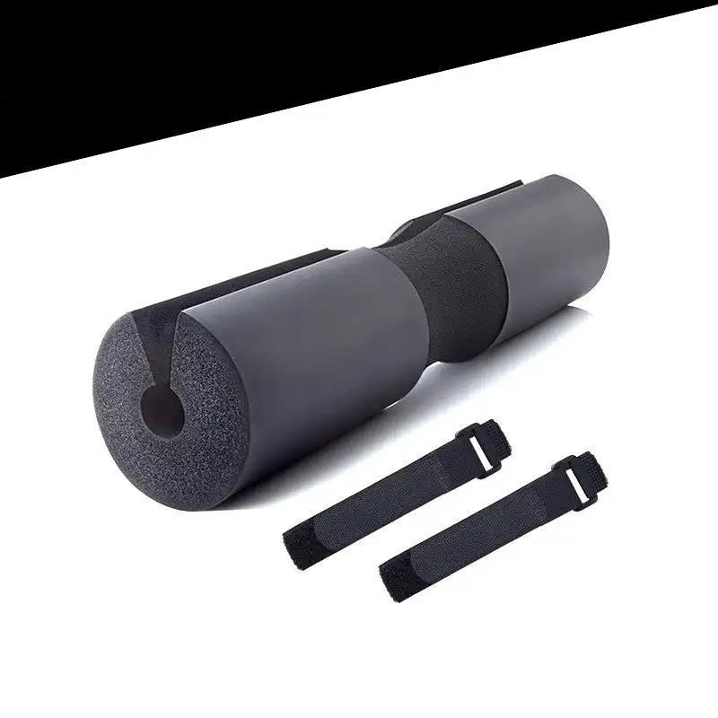 WILKYs0Barbell Neck Shoulder Back Protect Pad Gym Pull Up Grip Support Weight
 Overview:


 1.DENSE &amp; THICK FOAM: The foam is very dense and thick, much better than a standard foam roller. It's providing a cushioned squat pad surface to p