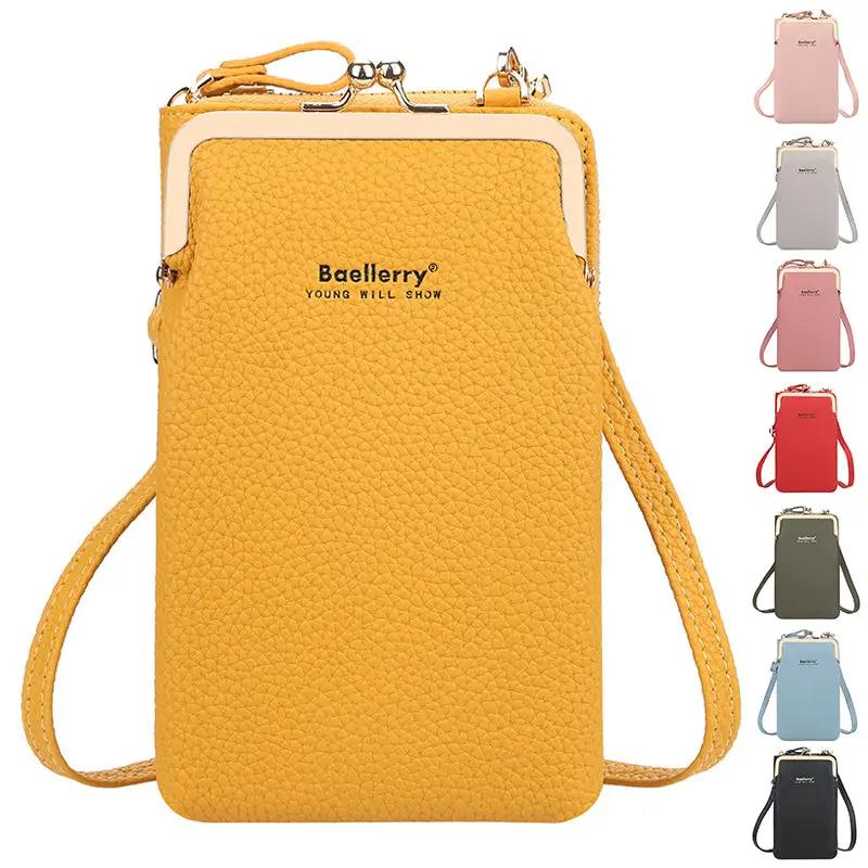 WILKYs0Fashion Mobile Phone Shoulder Bags With Lock Women Messenger Bag Walle
 Product information:
 


 Style: Korean
 
 Style: Women's Messenger Bag
 
 Fabric texture: PU
 
 Lining texture: synthetic leather
 
 Bag shapes: square vertical s