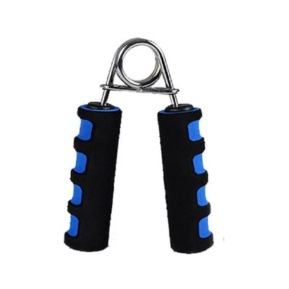 WILKYsFitness equipmentFitness Hand GripperMaterial: PP + chrome plated carbon spring steel + sponge sleeve
Specifications： blue, green, yellow, red.
Product Name: sponge grip
Product specification: 9 * 12.5c