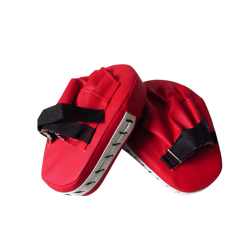 WILKYs0Taekwondo hand target
 Shape: arc
 
 Material: anti-burst PU
 
 Applicable scene: sports accessories, martial arts self-defense
 
 Internal filling: EPE foam high density pearl cotton


