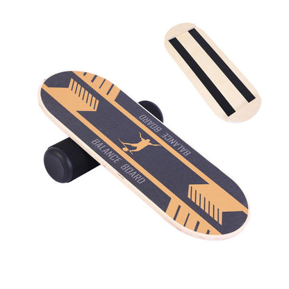 WILKYs0Non Slip Yoga Balance Board Rehabilitation Training Wood
 Product information:
 


 Product name: balance plate
 
 Color: blue/yellow
 
 Size: length 73.5 * width 28 * height 1.8cm
 
 Material: 18mm birch veneer multilaye