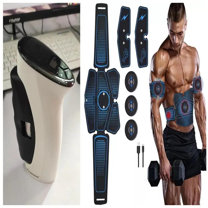 Digital electric hand gripper with LED display and adjustable grip, ideal for fitness and rehabilitation training.