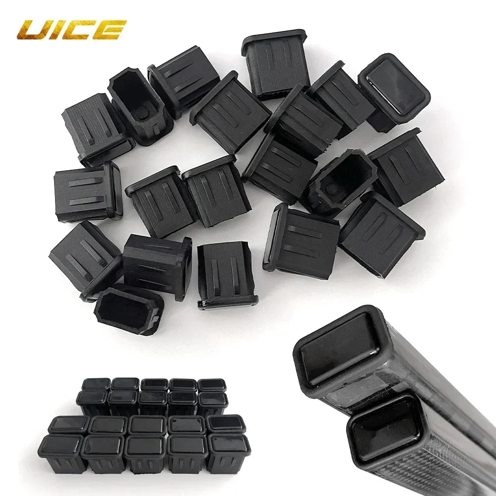 Ice Hockey Stick End Cap 10pcs Set Rubber End Plug Hockey Accessories Adult Ice Hockey Stick Accessory