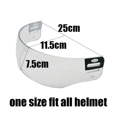 Ice hockey Helmet visor face protect