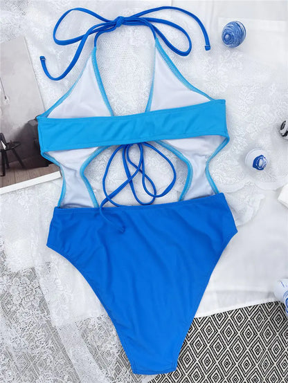 Skinny One Piece Swimsuit